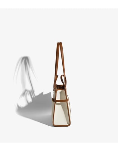 حقيبة كتف ( أسود و بيج )