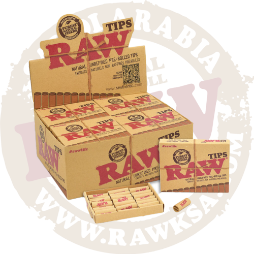 Raw Prerolled Tips Pack