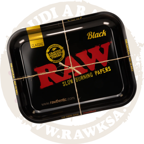 RAW Black Tray Large
