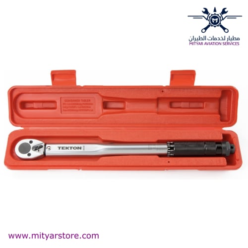 TEKTON 3/8 Inch Drive Click Torque Wrench (10-80 f...