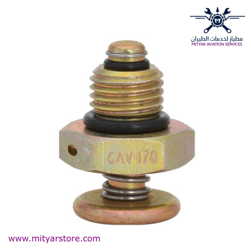 SAF-AIR CAV-170 PUSHTYPE FUEL DRAIN VALVE
