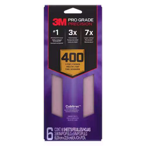 3M PRO Grade Precision Sanding sheets Assorted