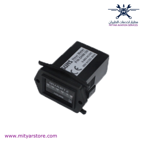 QUARTZ HOUR METER 12-40V DMH-2N
