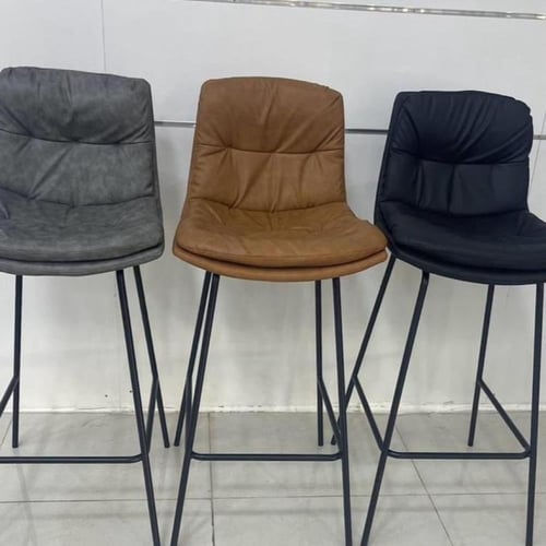 كرسي بار جلد