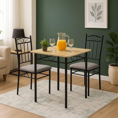 طاولة مع 2 كراسي