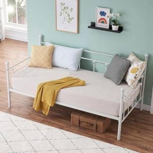 سرير ابيض نفر 190*90