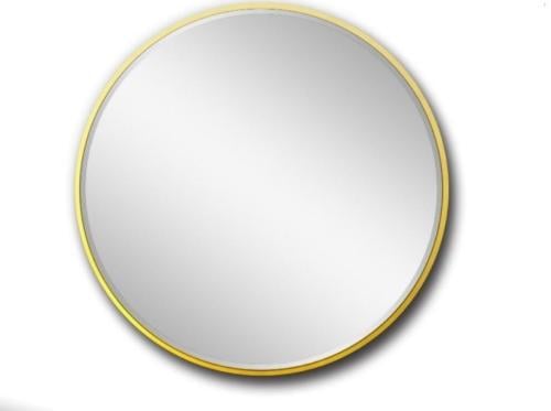 مرايه لون ذهبي مقاس 90+90
