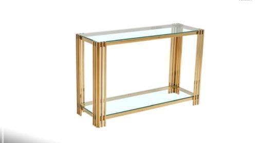 كونسول أستيل زجاج مقاس 120*40*80