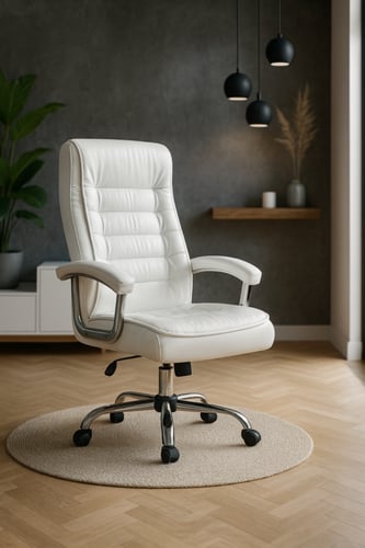 كرسي مكتب دوار جلد