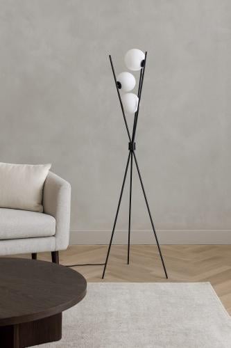 مصباح مزخرف لون اسود