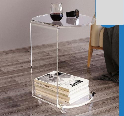 طاولة خدمة اكرلك بكفرات