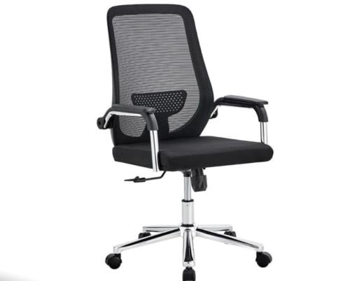 كرسي دوار لون اسود