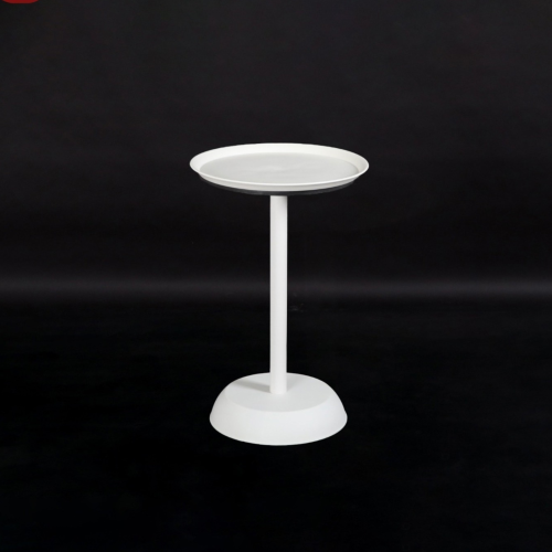 طاولة خدمة ابيض بلاستيك