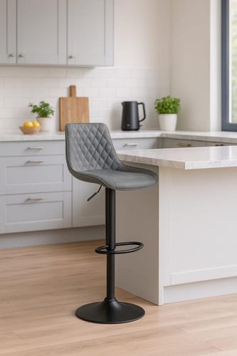 كرسي بار جلد