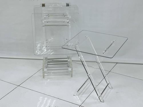 طقم طاولة شنطة اكرلك ثقيل