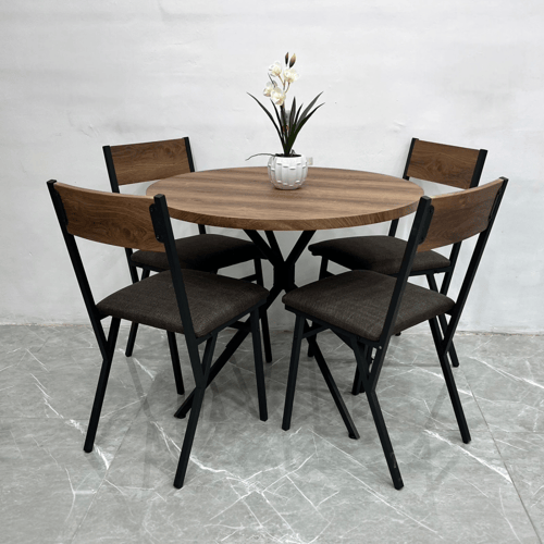 طاولة طعام خشب 4 كراسي