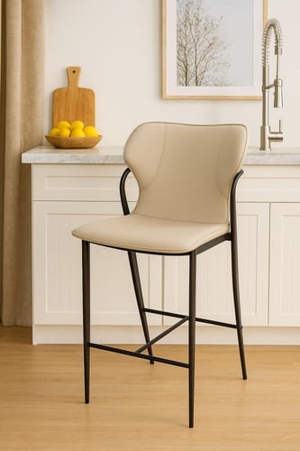 كرسي بار جلد