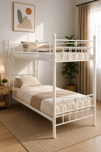 سرير دورين حديد فردي مقاس 82×190 سم