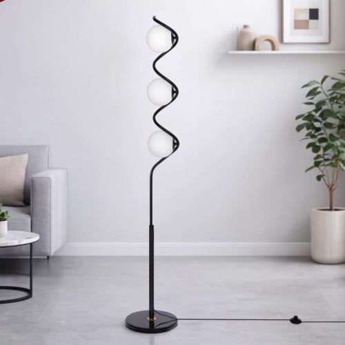 ابجورة معدن حلزوني اسود