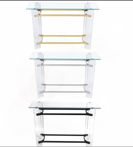 كونسول استقبال اكريلك مقاس 120