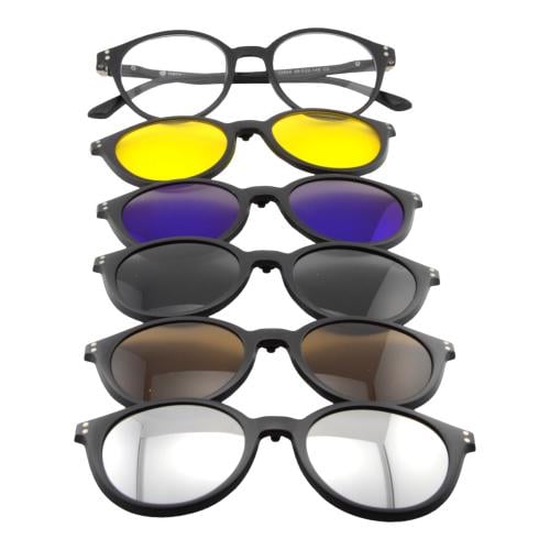 نظارة طبية مع مجموعة عدسات شمسية بلورايز tiwiw