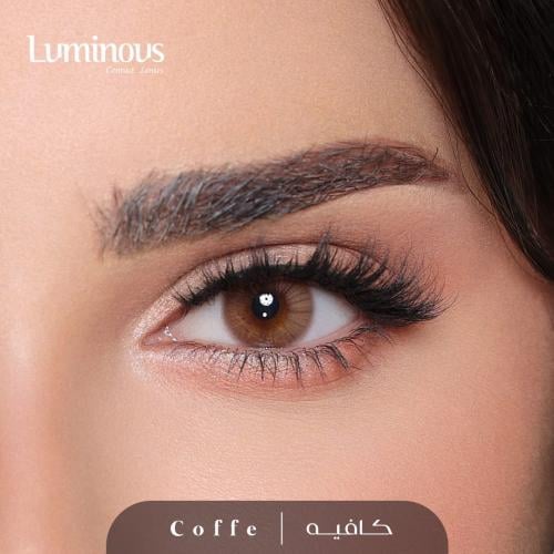 Luminos contact lenses - coffee