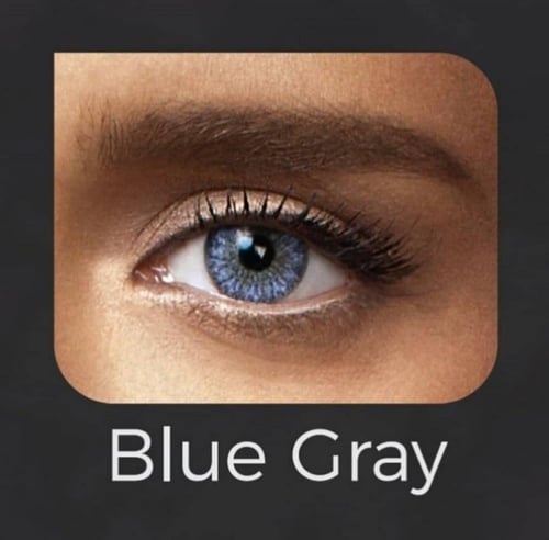 عدسات ملونة كلر فيجن بلو جراي Color Vision Blue Gr...