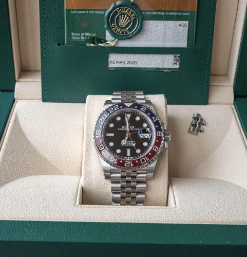 رولكس بيبسي Rolex GMT Pepsi