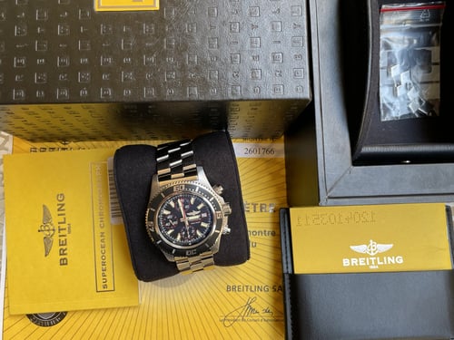 ساعة برايتلنغ super ocean