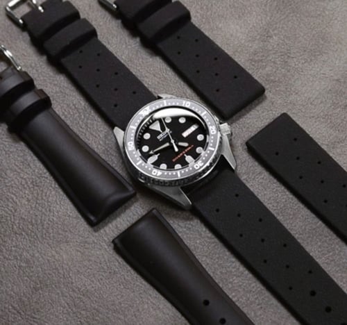 Rubber star 20mm Black ربر اسود