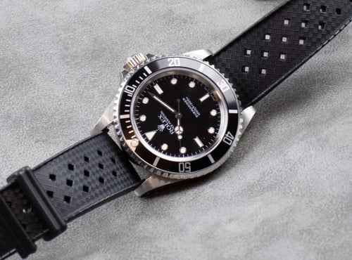 vintage Rubber 19mm black ربر اسود عتيق