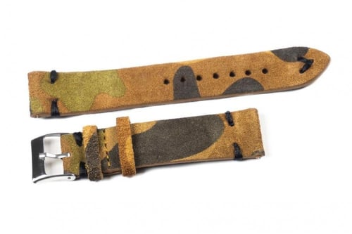 Suede Vintage Camo - 19 mm سويدي جيشي عتيق