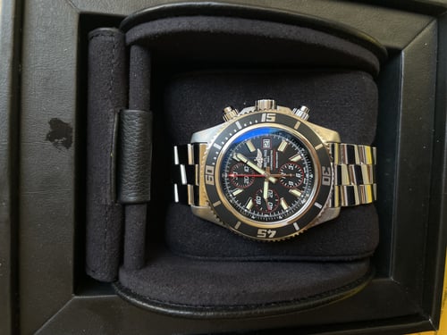 ساعة برايتلنغ super ocean