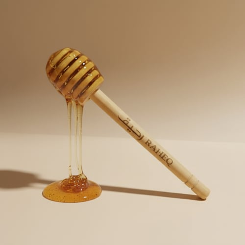 ملعقة عسل بشكل حلزوني | Spoon shaped like a snail