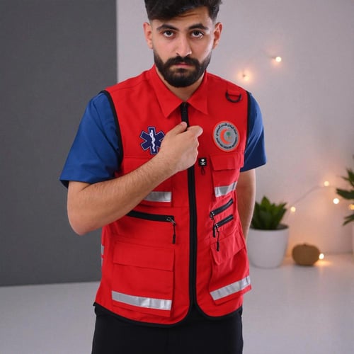 سترة مسعف الهلال الاحمر 25 مطورة