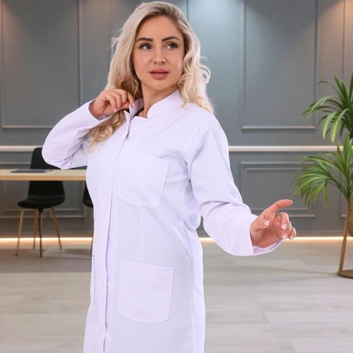 لاب كوت طبي موديل MANDARIN (فيسكوز قطني)