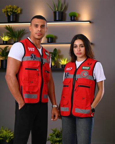 سترة مسعف الهلال الاحمر 26