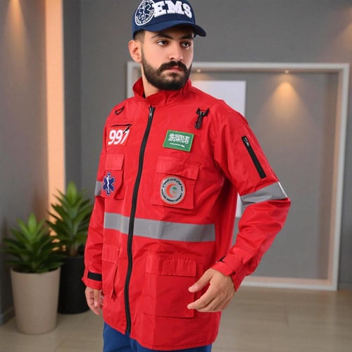 جاكيت مسعف الهلال الاحمر
