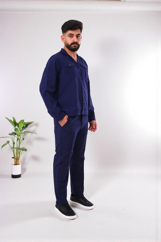 لبس عمال Industrial بنطلون وقميص