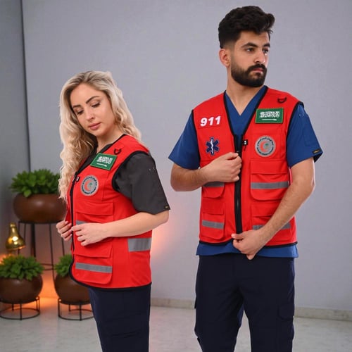 سترة مسعف الهلال الاحمر السعودي SAM