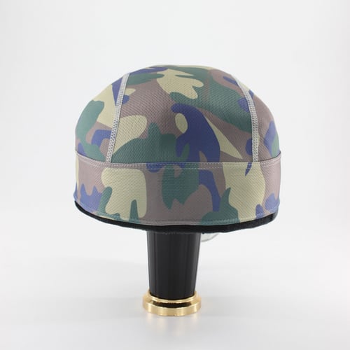 غطاء راس طبي ولراكبي الدراجات مموه اصفر