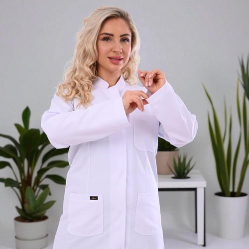 لاب كوت طبي موديل MANDARIN (فيسكوز قطني)