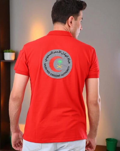 فنيلة بولو الهلال الأحمر السعودي 26