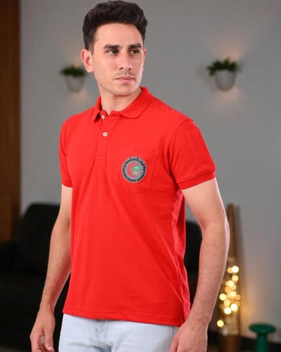 فنيلة بولو الهلال الأحمر السعودي 26