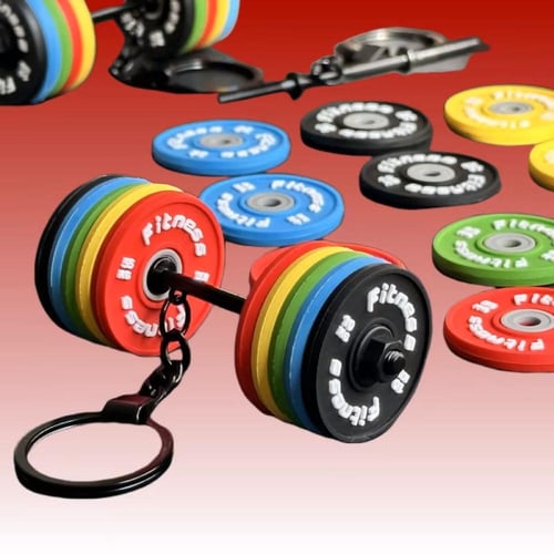 ميدالية مفاتيح Barbell