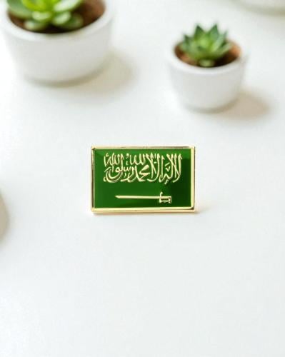 بروش علم السعودية مستطيل