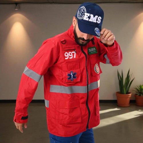 جاكيت مسعف الهلال الاحمر