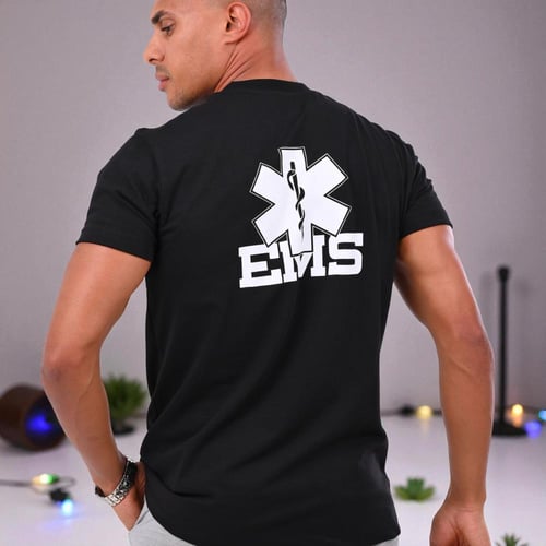 تي شرت مسعف اسود SOL