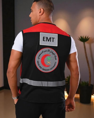 سترة مسعف الهلال الاحمر 26