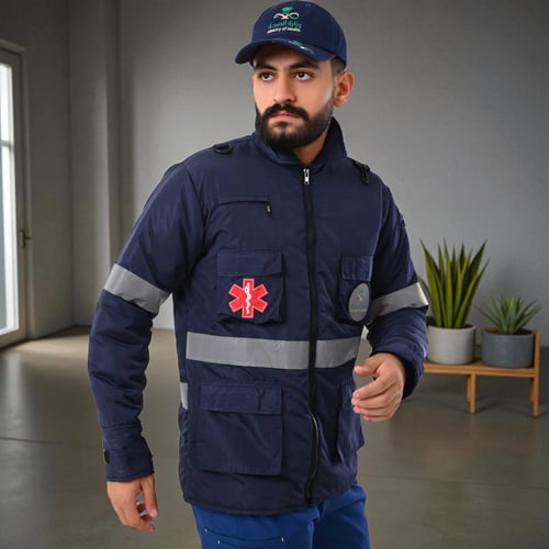 جاكيت شتوي وزارة الصحة